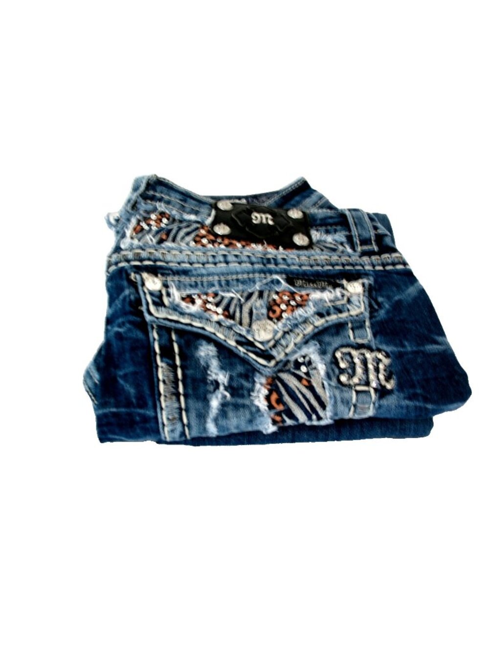 Miss Me Women's Bootcut 31x30.5 inseam w 32 in. measured.   JE8003B4A